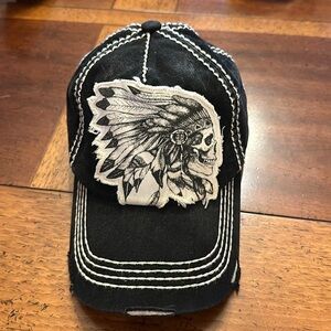Indian Chief Brace Soul ball cap hat adjustable in great condition